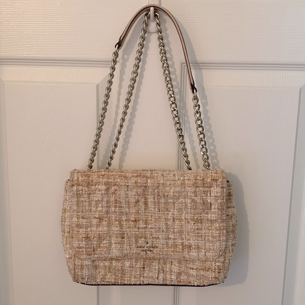 Kate Spade Briar Lane tweed purse